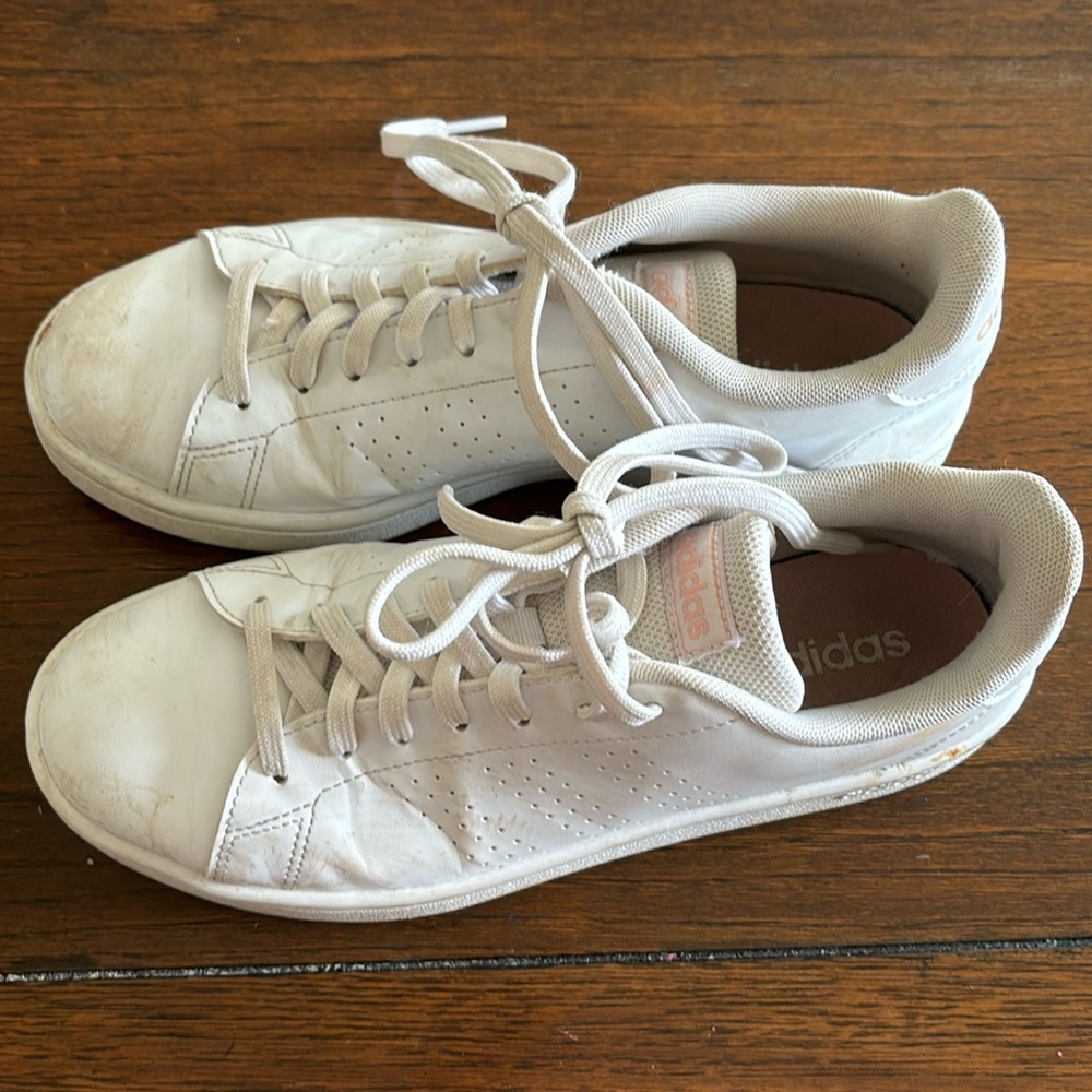 Adidas Leather Shoes size 8